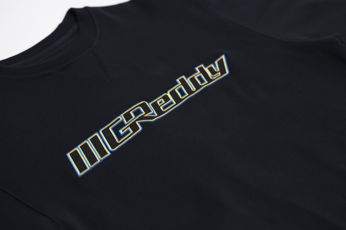 GReddy Slant Logo Crewneck - Black