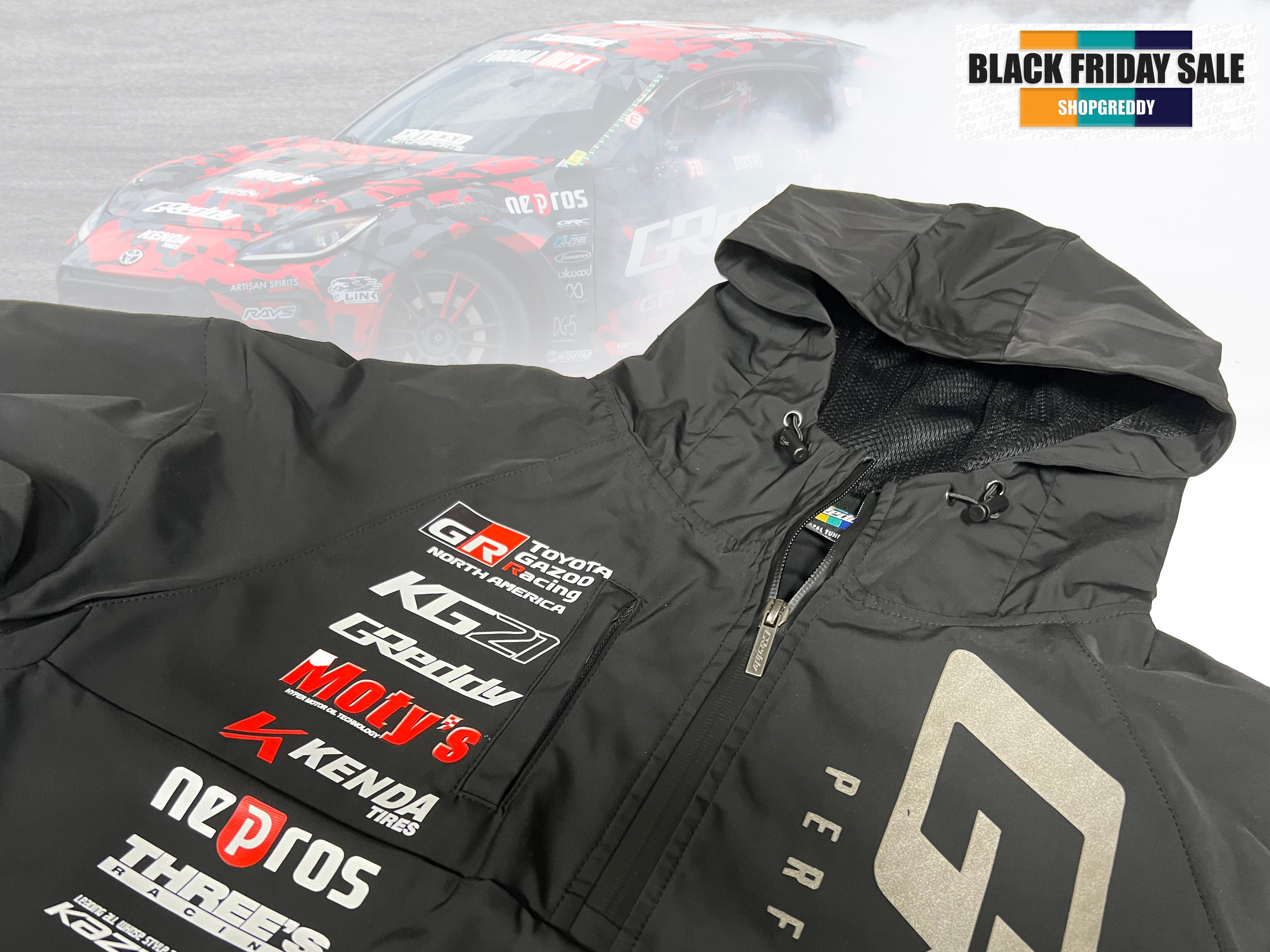 SALE - GReddy / Ken Gushi Team Packable Jacket Sizes S-3XL