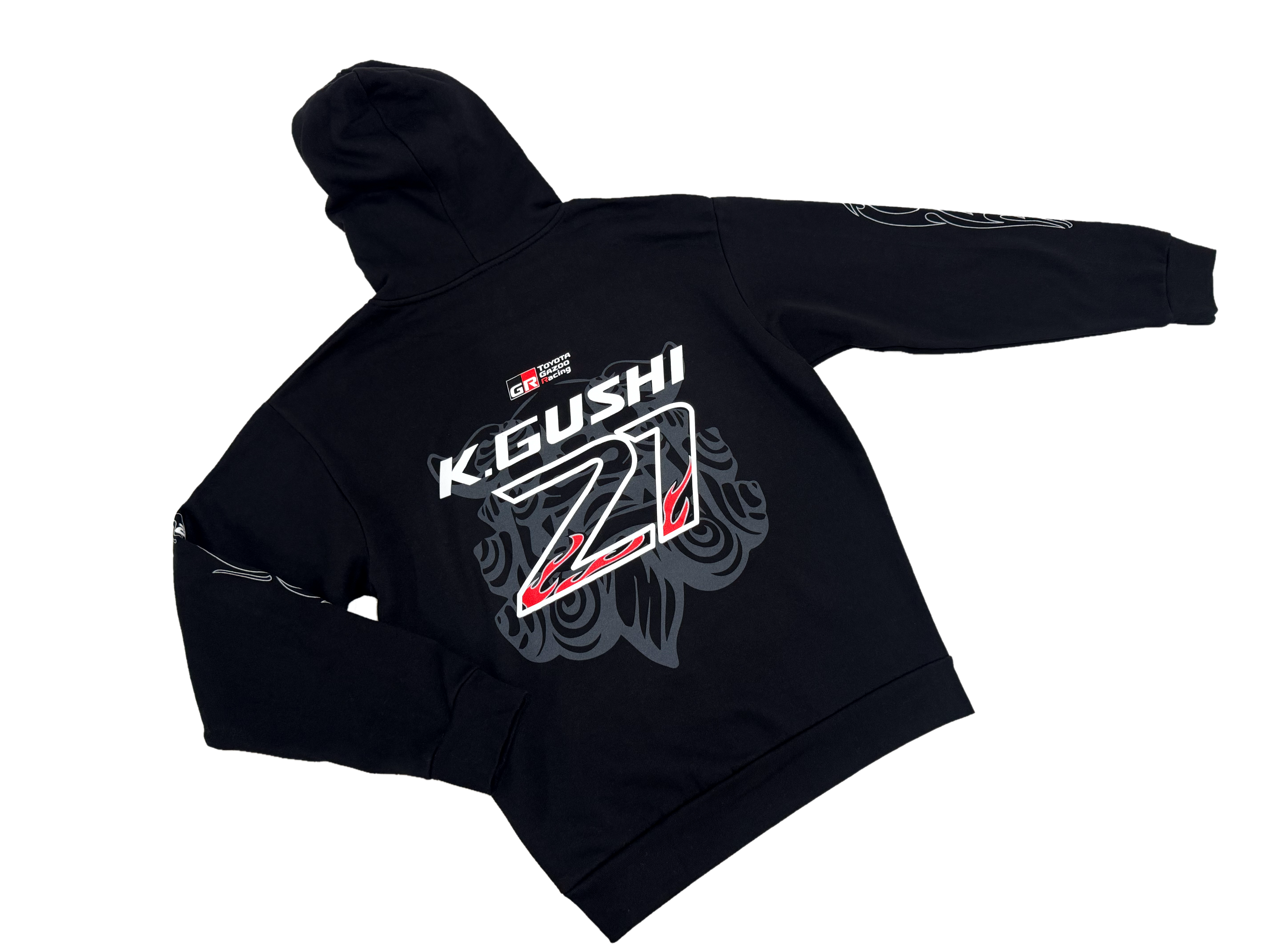 GReddy x Gushi LB2  Pullover Hoodie - Black