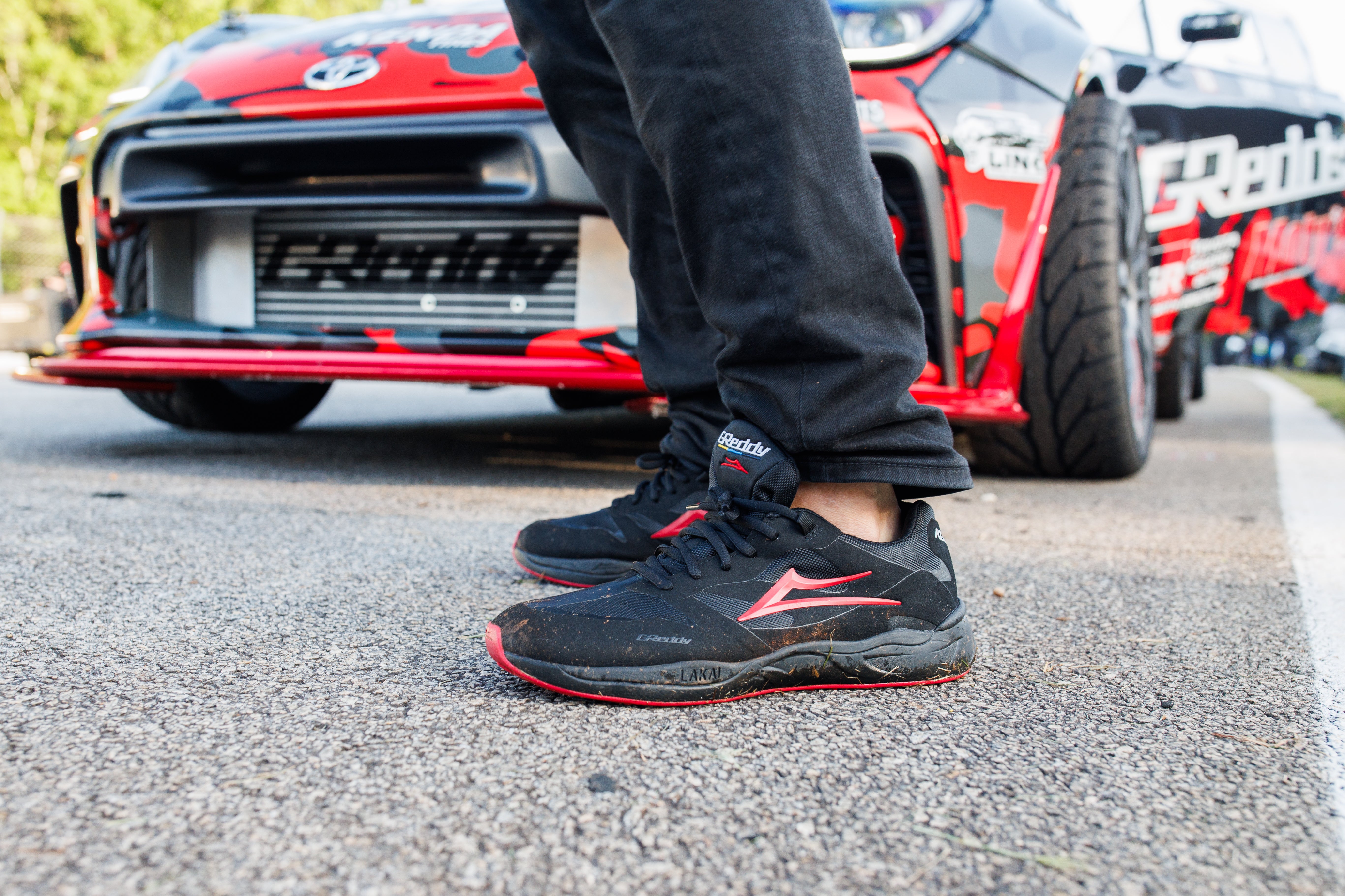 Lakai Ltd. x KG21 GReddy Racing EVO 2.0 - Blk/Red  (Limited Stock)