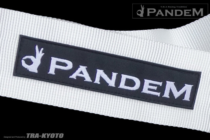 Pandem Seat Belt Harness - White