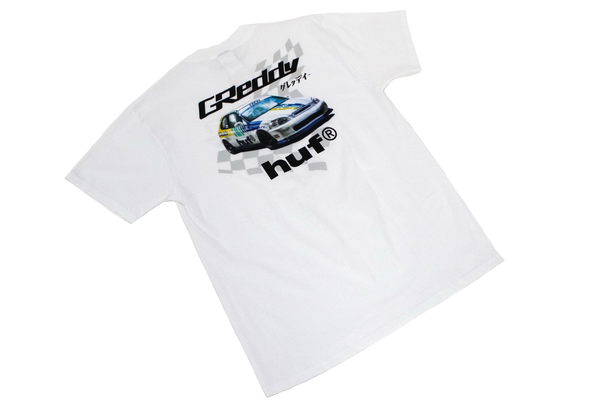 HUF x GReddy EK Tee - White