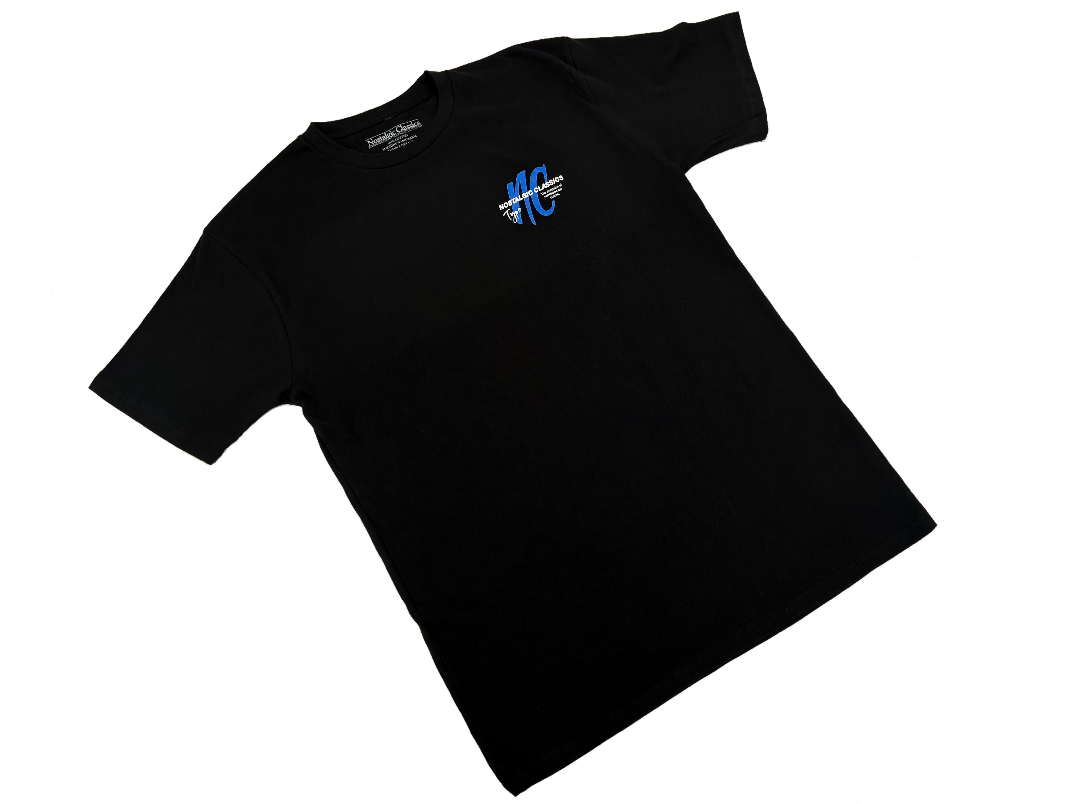 Nostalgic Classics NC Blue Tee - Black