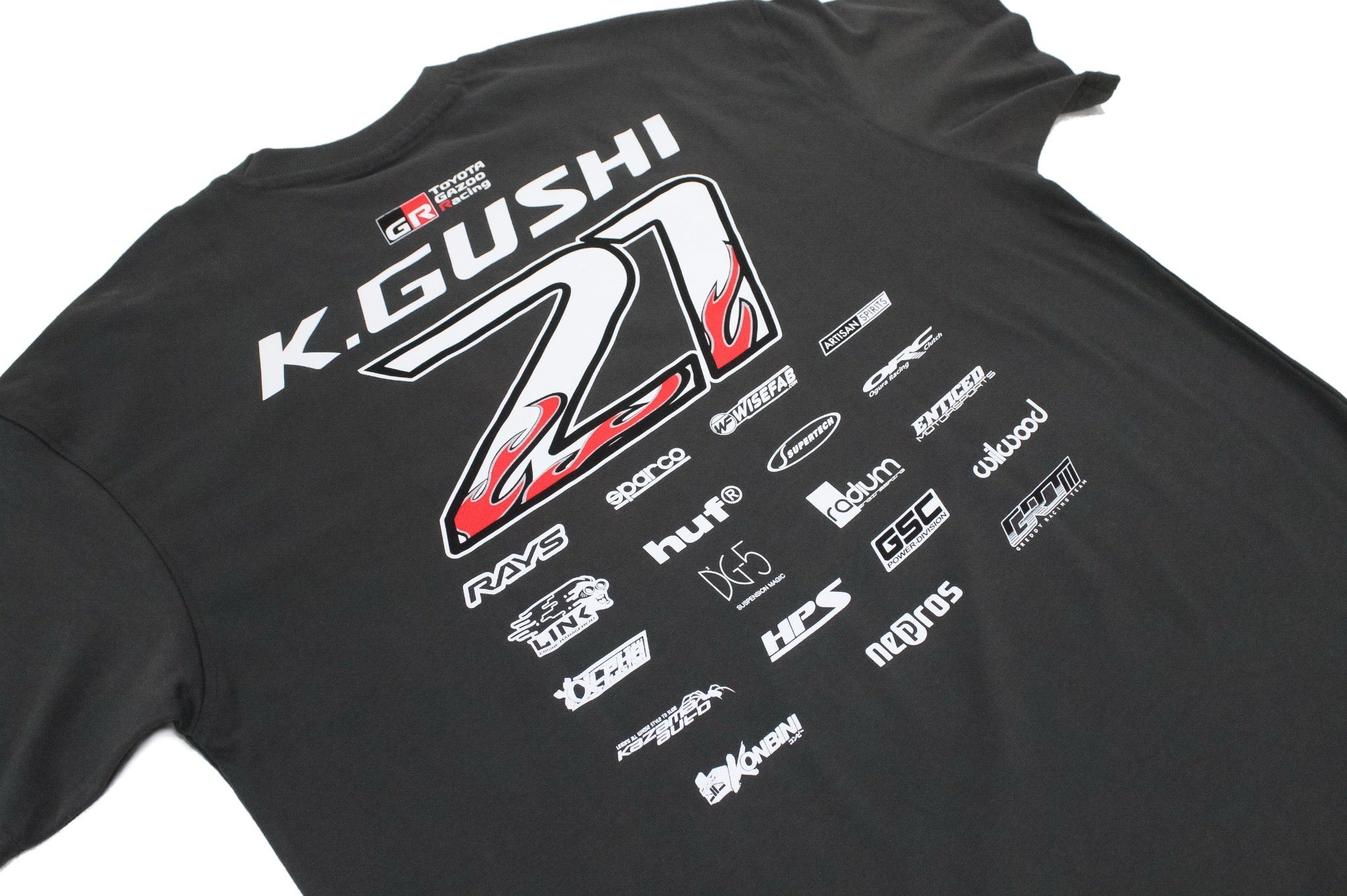 2025 K.Gushi Team (Boxy Fit) Tee(s)  - Asphalt