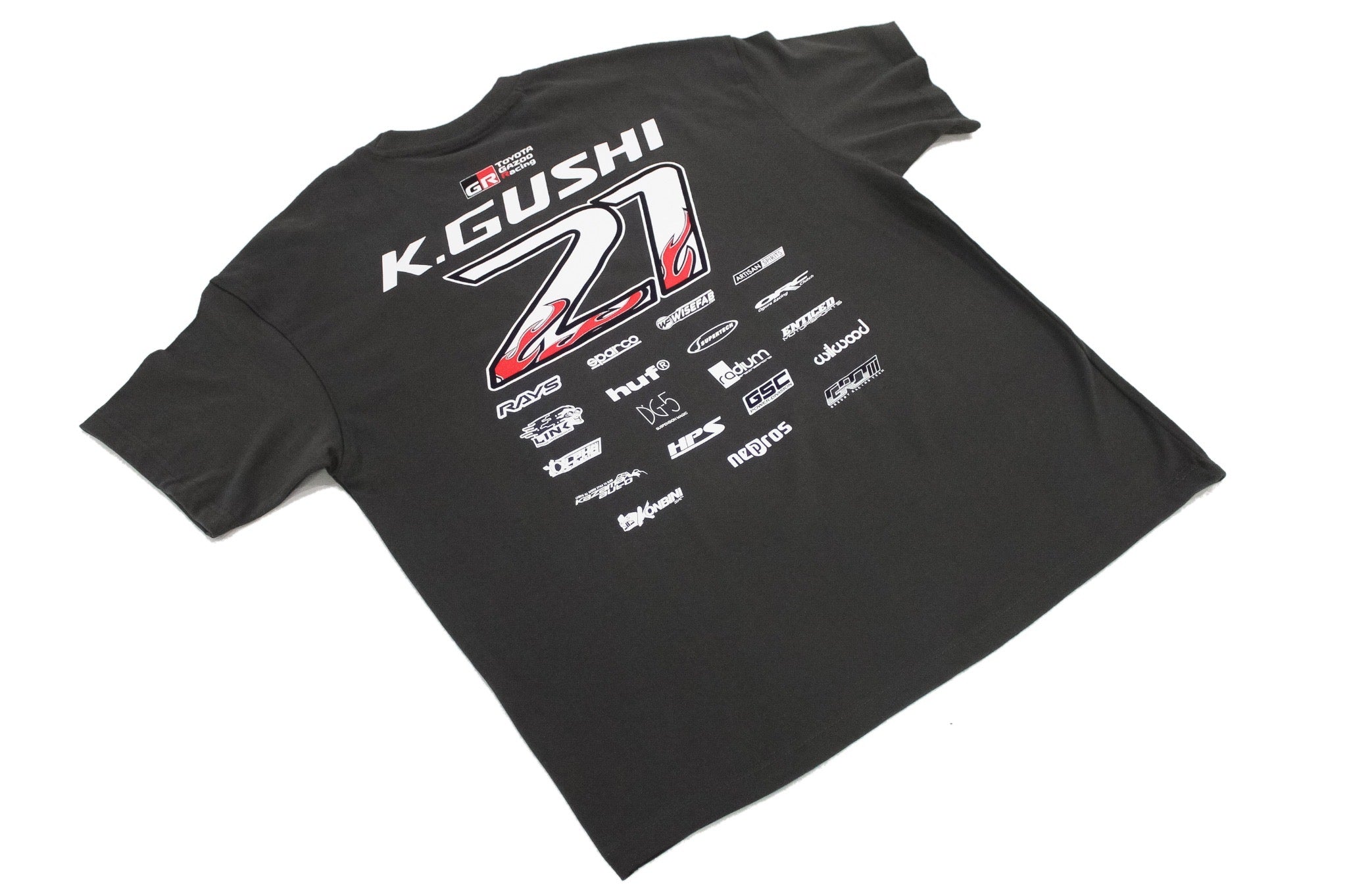 2025 K.Gushi Team (Boxy Fit) Tee(s)  - Asphalt