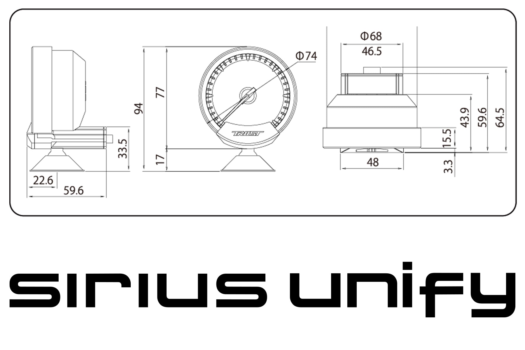 SIRIUS UNIFY - OIL PRESSURE - (16001743)